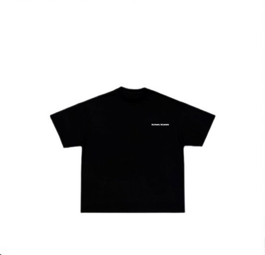 Sueños Caros - Camiseta Oversize Negra