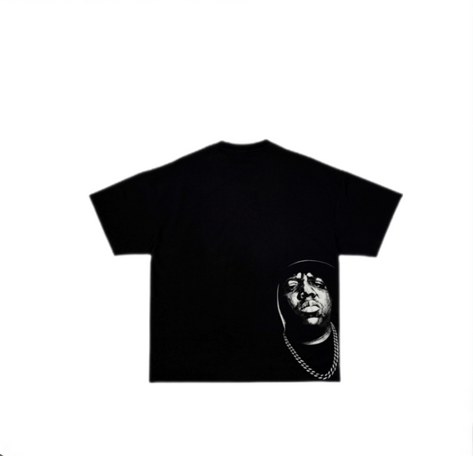 Verso Oculto - Camiseta Oversize Negra